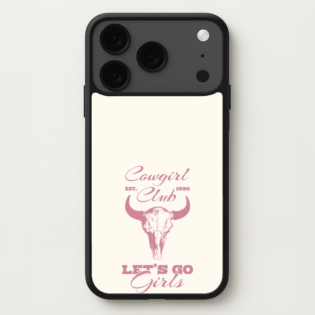 Cowgirl Club Phone Case for iPhone 17 Pro