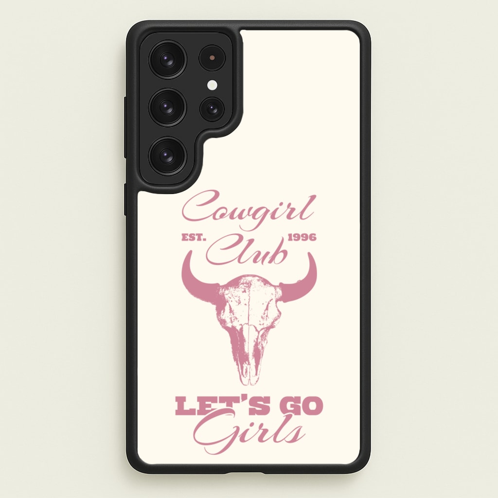 Cowgirl Club - Western Phone Case for Galaxy S22 Ultra