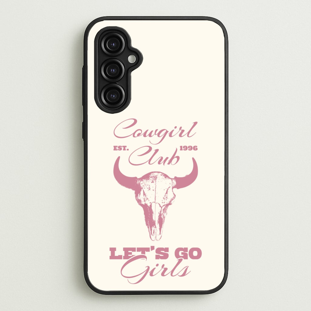 Cowgirl Club - Western Phone Case for Galaxy A14