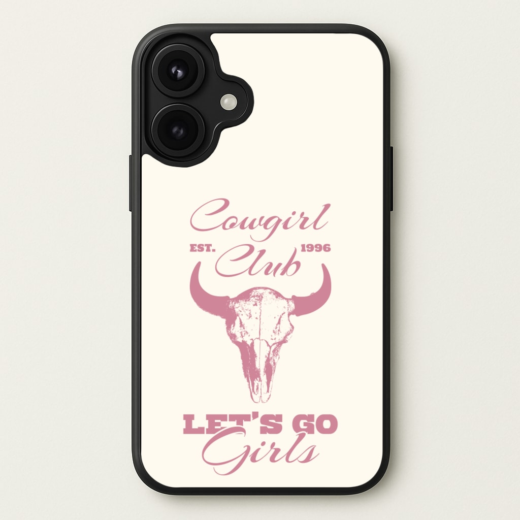 Cowgirl Club Phone Case for iPhone 17