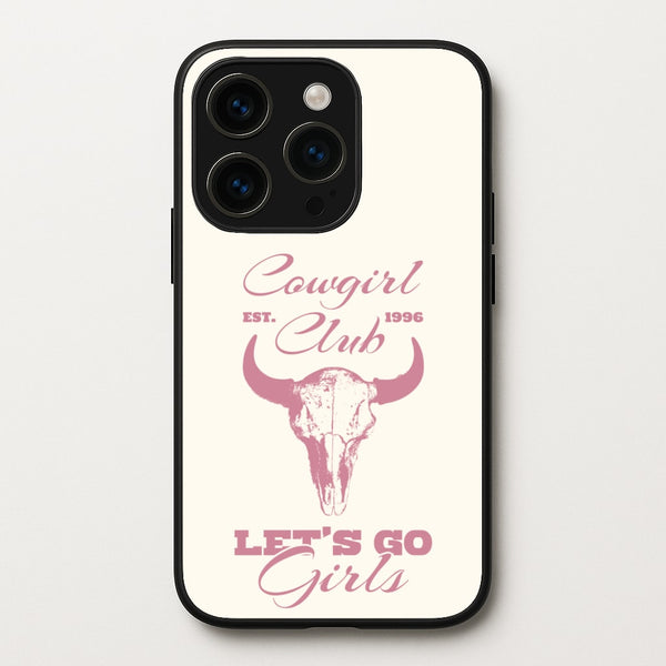 Cowgirl Club - Western Phone Case for iPhone 15 Pro