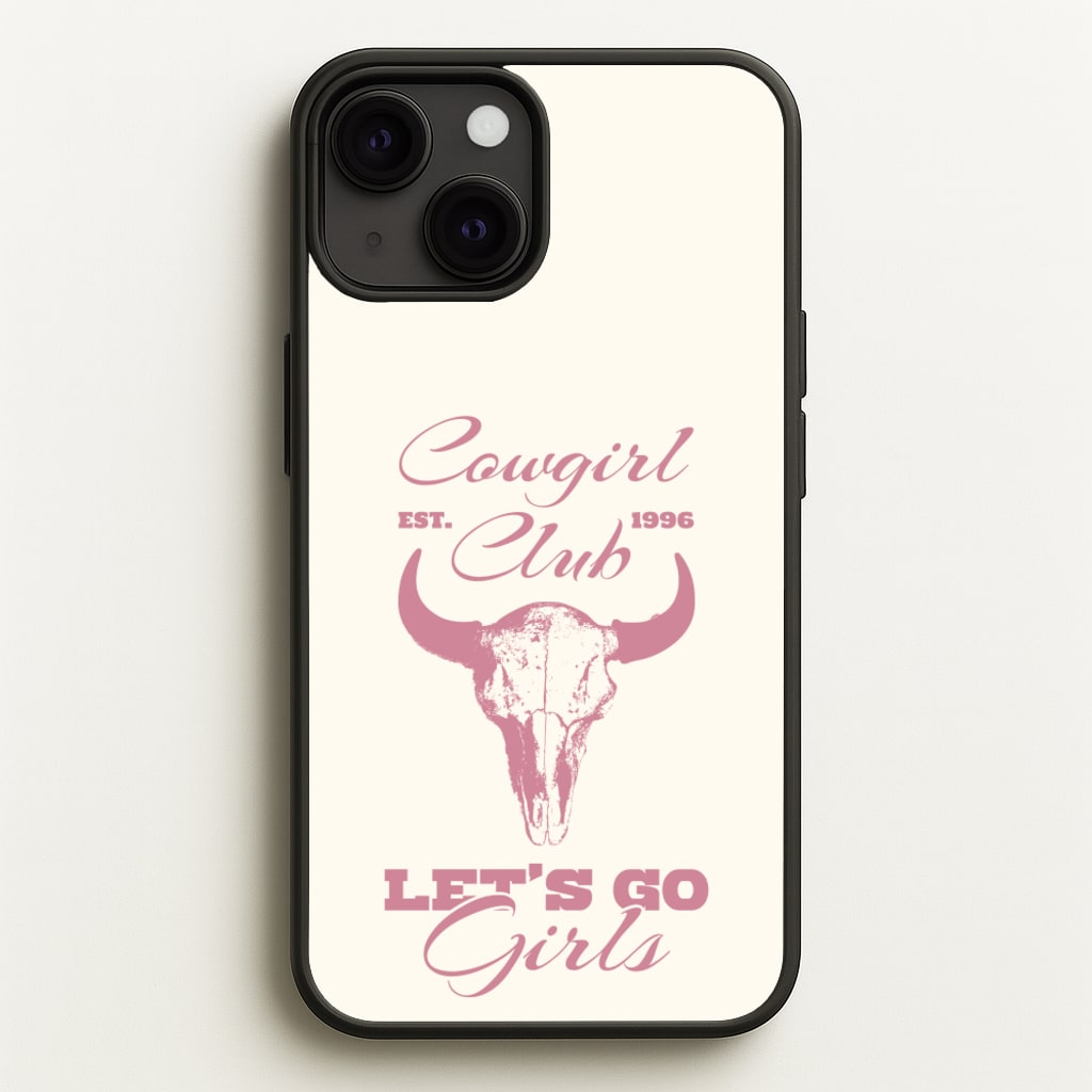 Cowgirl Club - Western Phone Case for iPhone 13