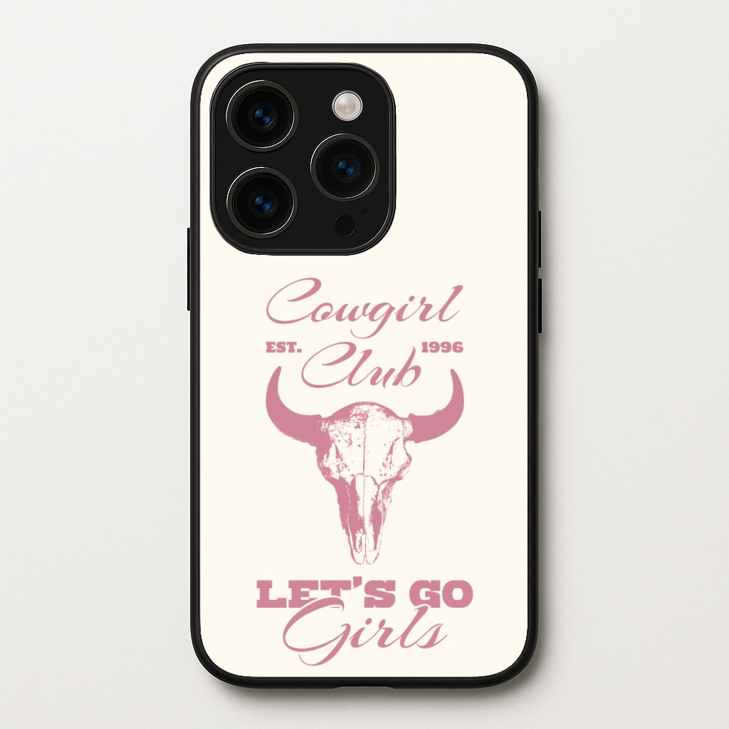 Cowgirl Club - Western Phone Case for iPhone 14 Pro