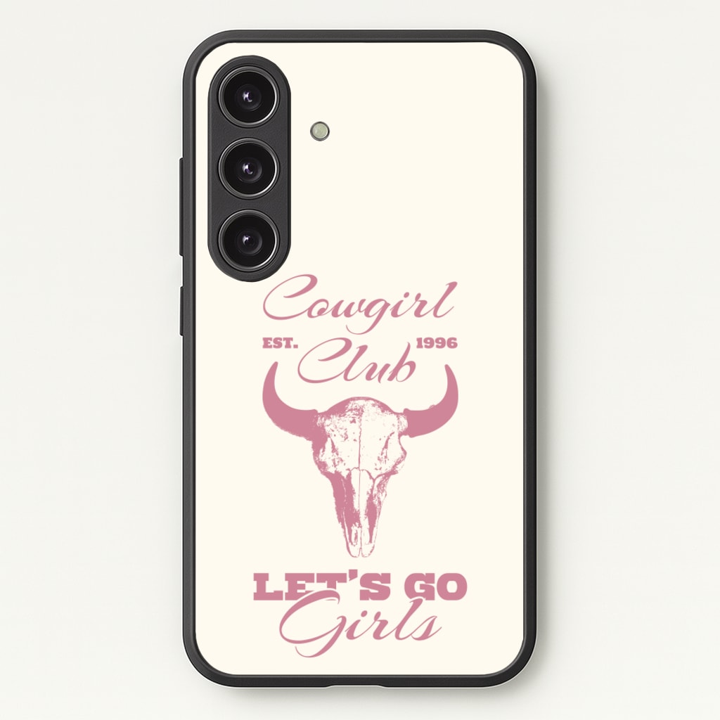 Cowgirl Club - Western Phone Case for Galaxy S24