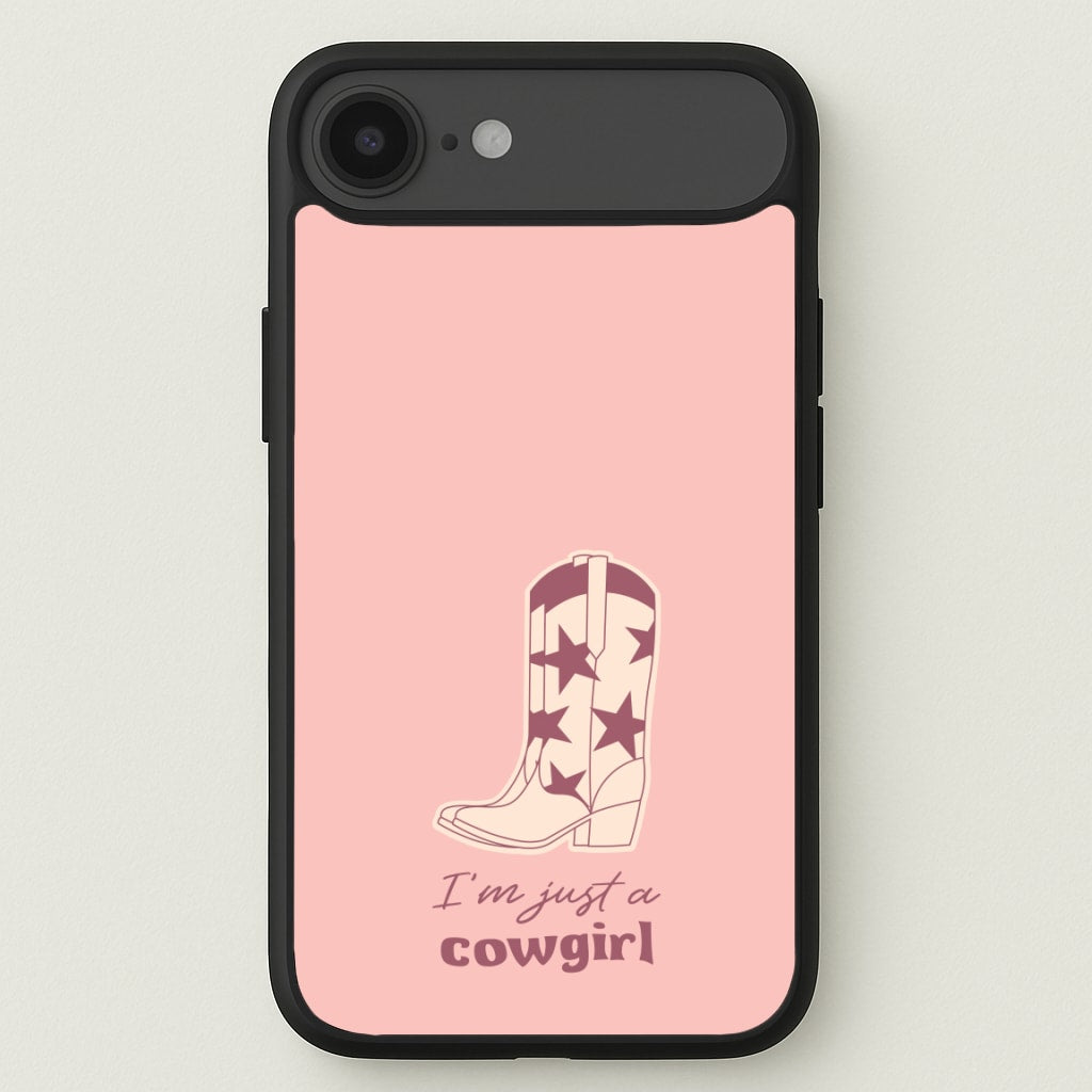 I'm Just A Cowgirl Phone Case for iPhone 17 Air