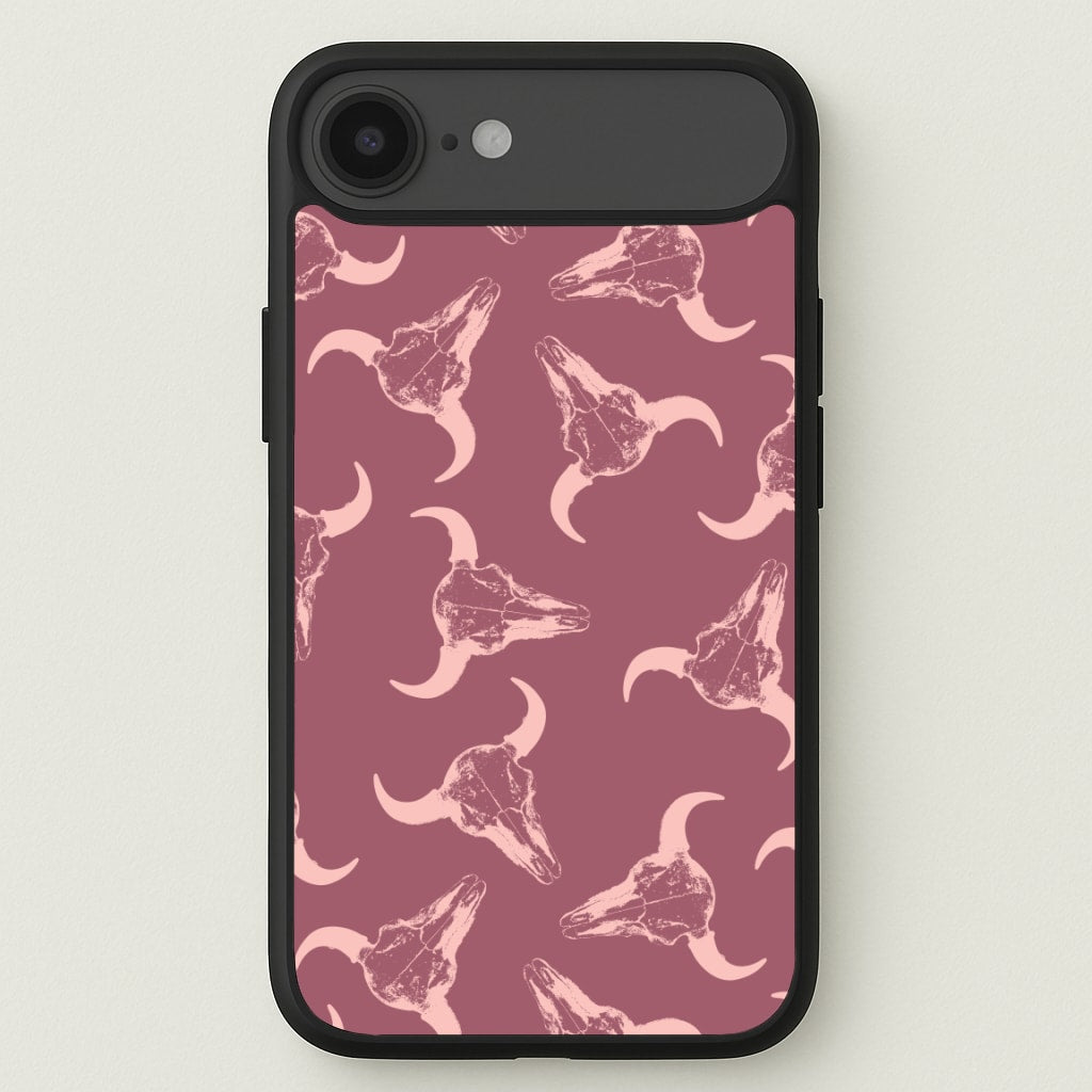 Pastel Skulls Pattern Phone Case for iPhone 17 Air