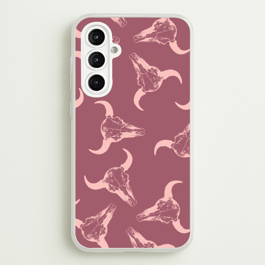 Pastel Skulls Pattern - Western Phone Case for Galaxy A16