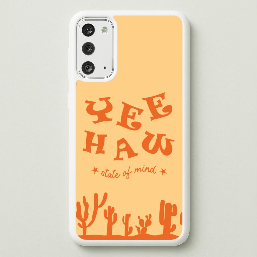 Yee-Haw State Of Mind - Western Phone Case for Galaxy Note 20