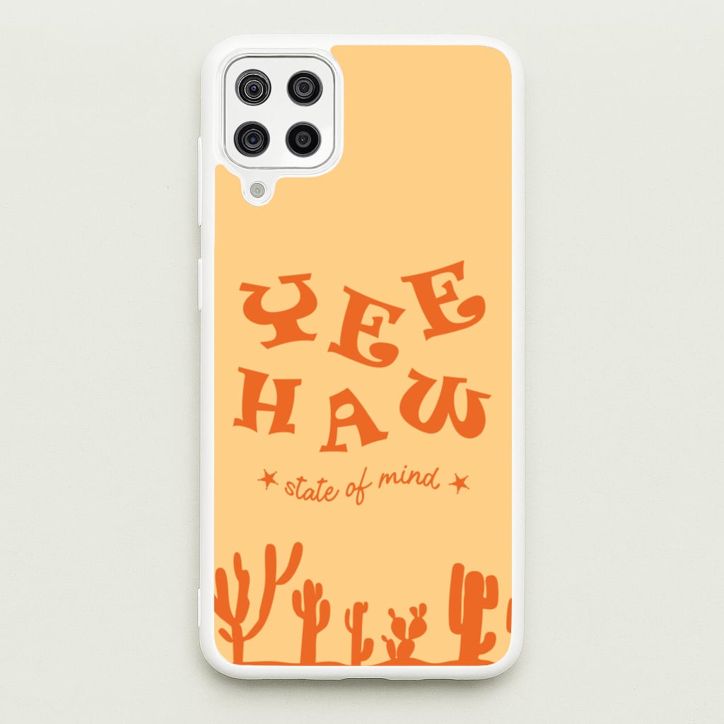 Yee-Haw State Of Mind - Western Phone Case for Galaxy A12