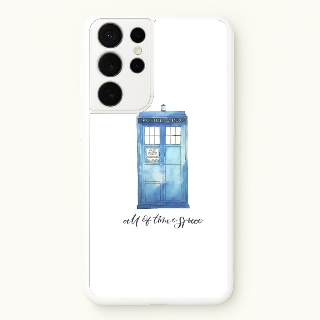 All of Time and Space - Doctor Who Phone Case for Galaxy S21 Ultra