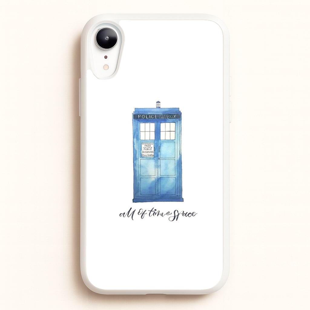 All of Time and Space - Doctor Who Phone Case for iPhone XR