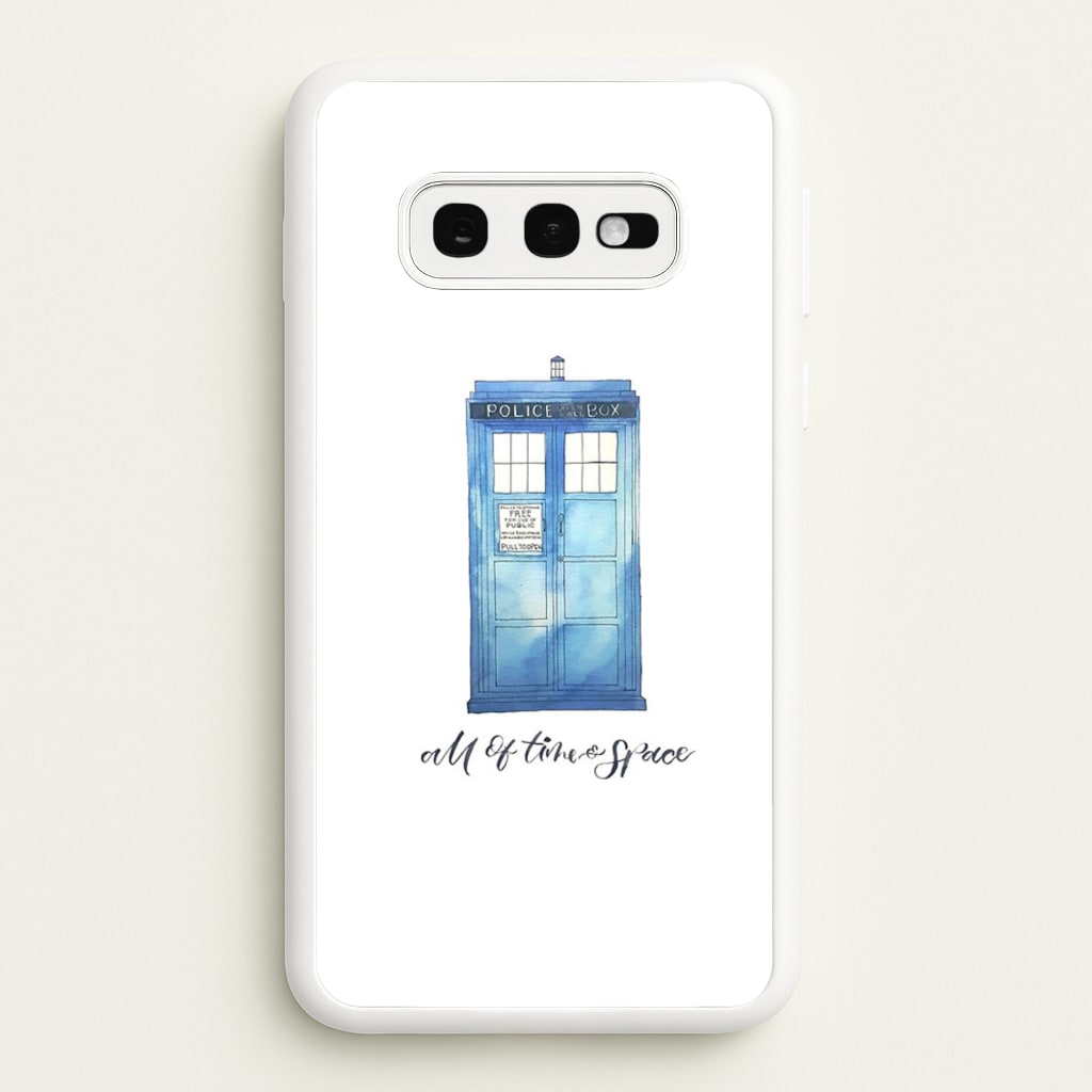 All of Time and Space - Doctor Who Phone Case for Galaxy S10e