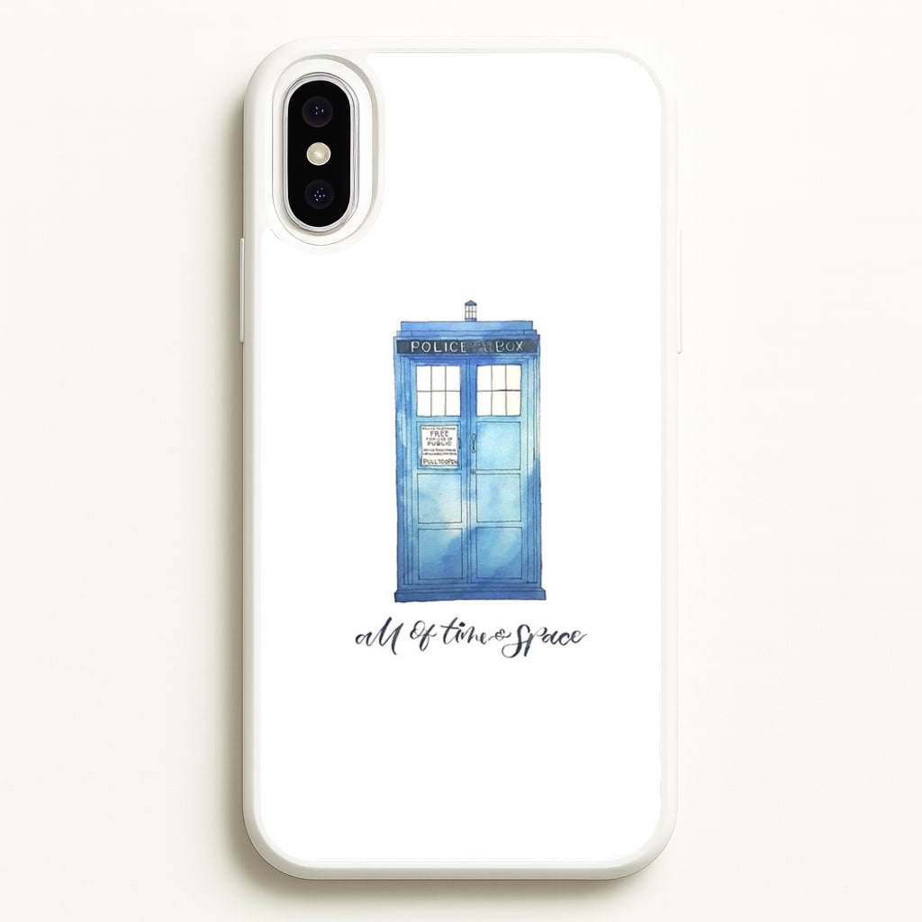 All of Time and Space - Doctor Who Phone Case for iPhone XS Max