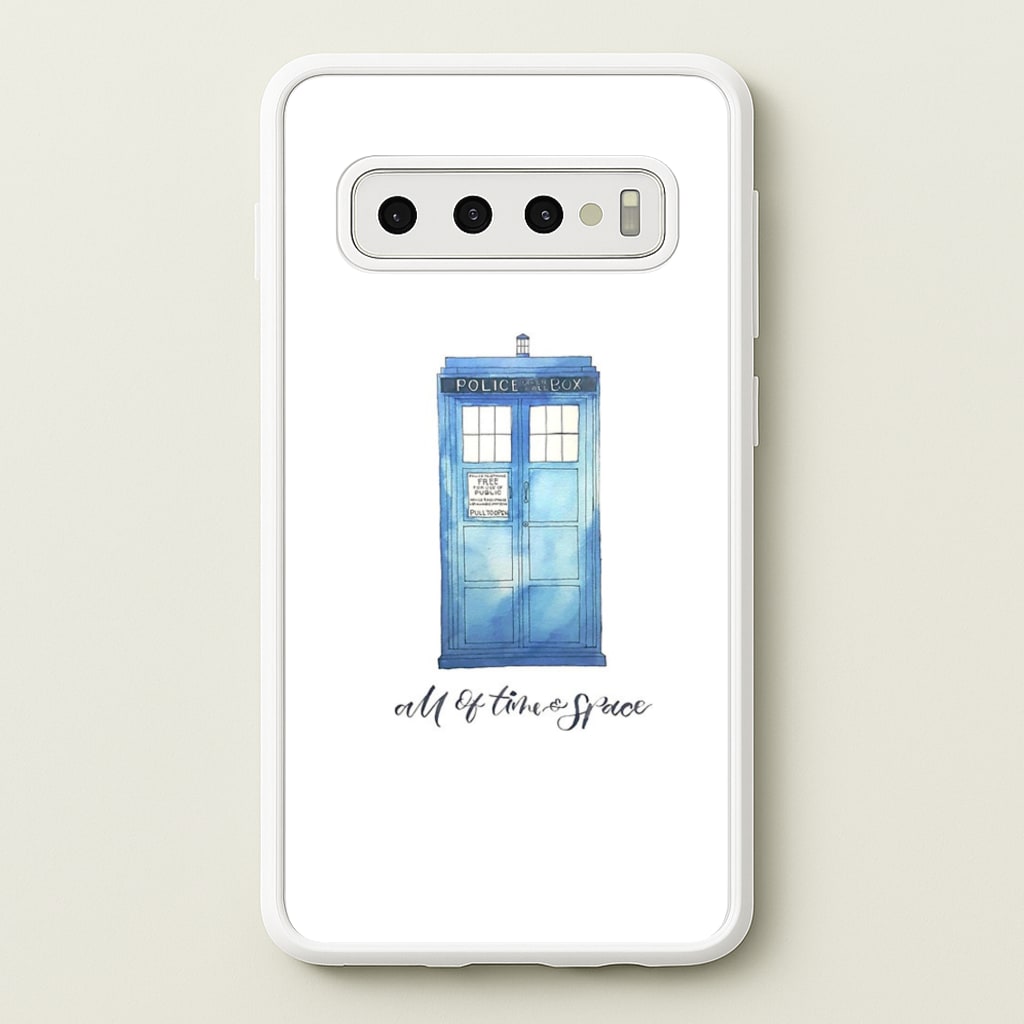 All of Time and Space - Doctor Who Phone Case for Galaxy S10