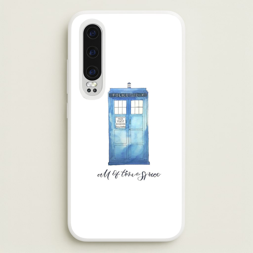 All of Time and Space - Doctor Who Phone Case for Huawei P30
