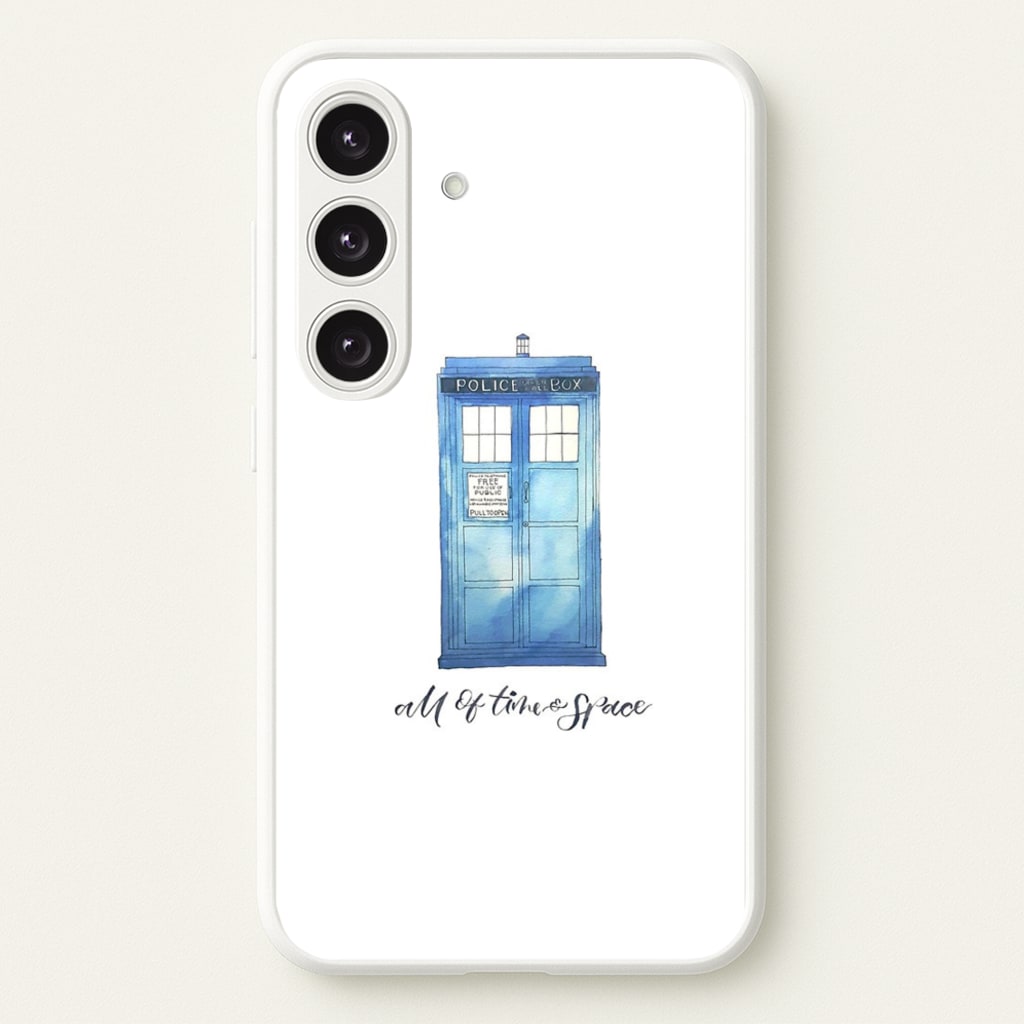 All of Time and Space - Doctor Who Phone Case for Galaxy S24FE