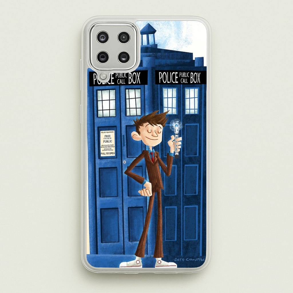 The Tenth Doctor - Doctor Who Phone Case for Galaxy A12