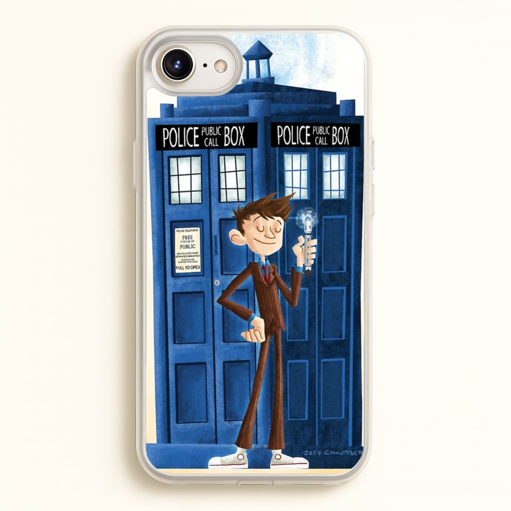 The Tenth Doctor - Doctor Who Phone Case for iPhone 6 Plus / 7 Plus / 8 Plus