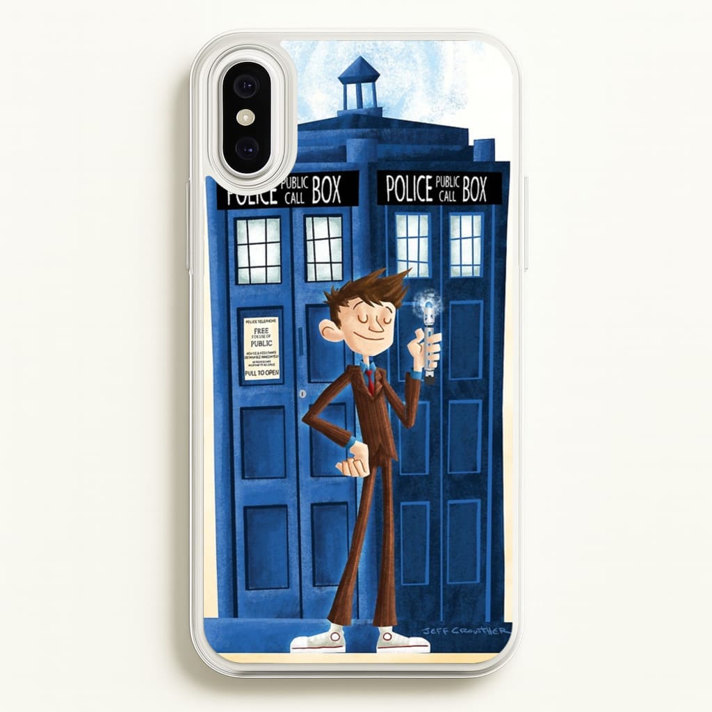 The Tenth Doctor - Doctor Who Phone Case for iPhone XS Max