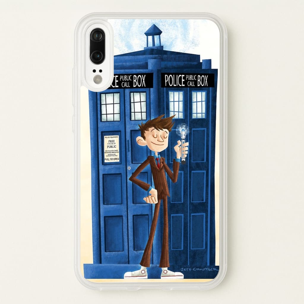 The Tenth Doctor - Doctor Who Phone Case for Huawei P20