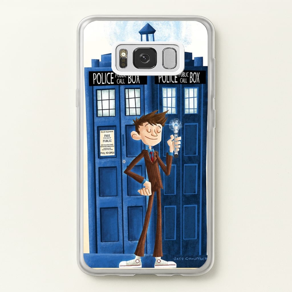 The Tenth Doctor - Doctor Who Phone Case for Galaxy S8
