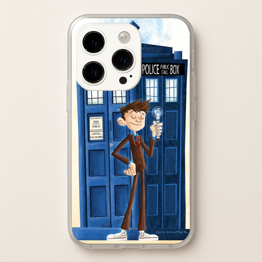 The Tenth Doctor - Doctor Who Phone Case for iPhone 15 Pro Max