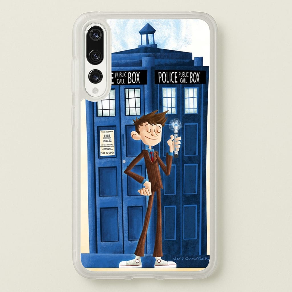 The Tenth Doctor - Doctor Who Phone Case for Huawei P20 Pro