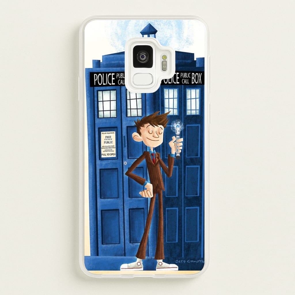 The Tenth Doctor - Doctor Who Phone Case for Galaxy S9