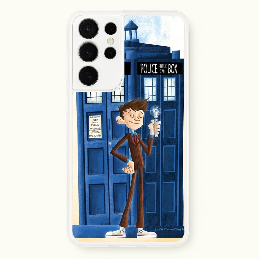The Tenth Doctor - Doctor Who Phone Case for Galaxy S21 Ultra