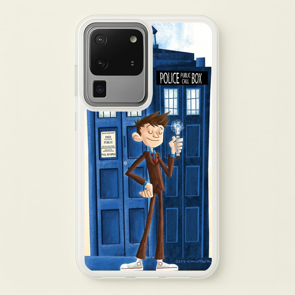 The Tenth Doctor - Doctor Who Phone Case for Galaxy S20 Ultra