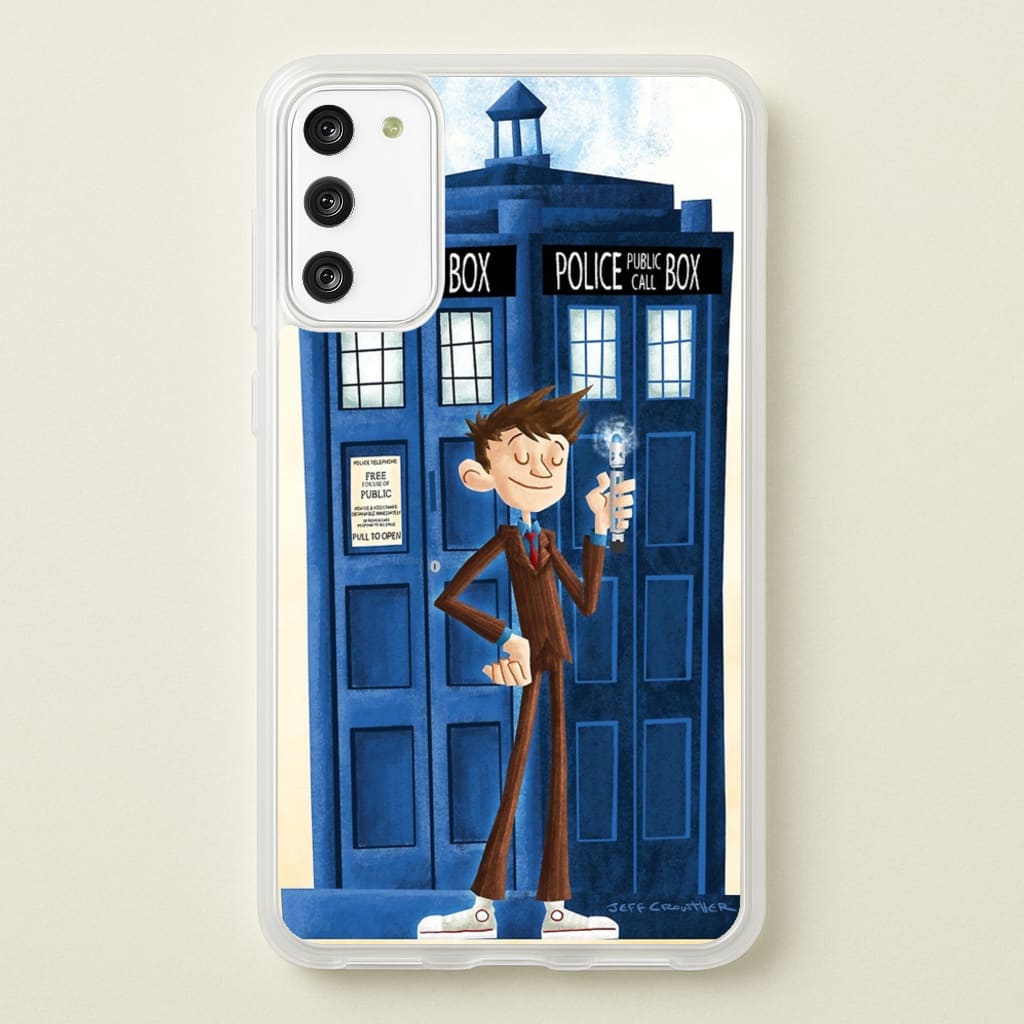 The Tenth Doctor - Doctor Who Phone Case for Galaxy S20FE