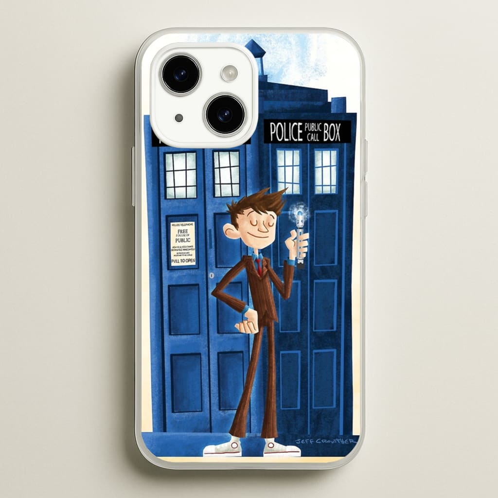 The Tenth Doctor - Doctor Who Phone Case for iPhone 14