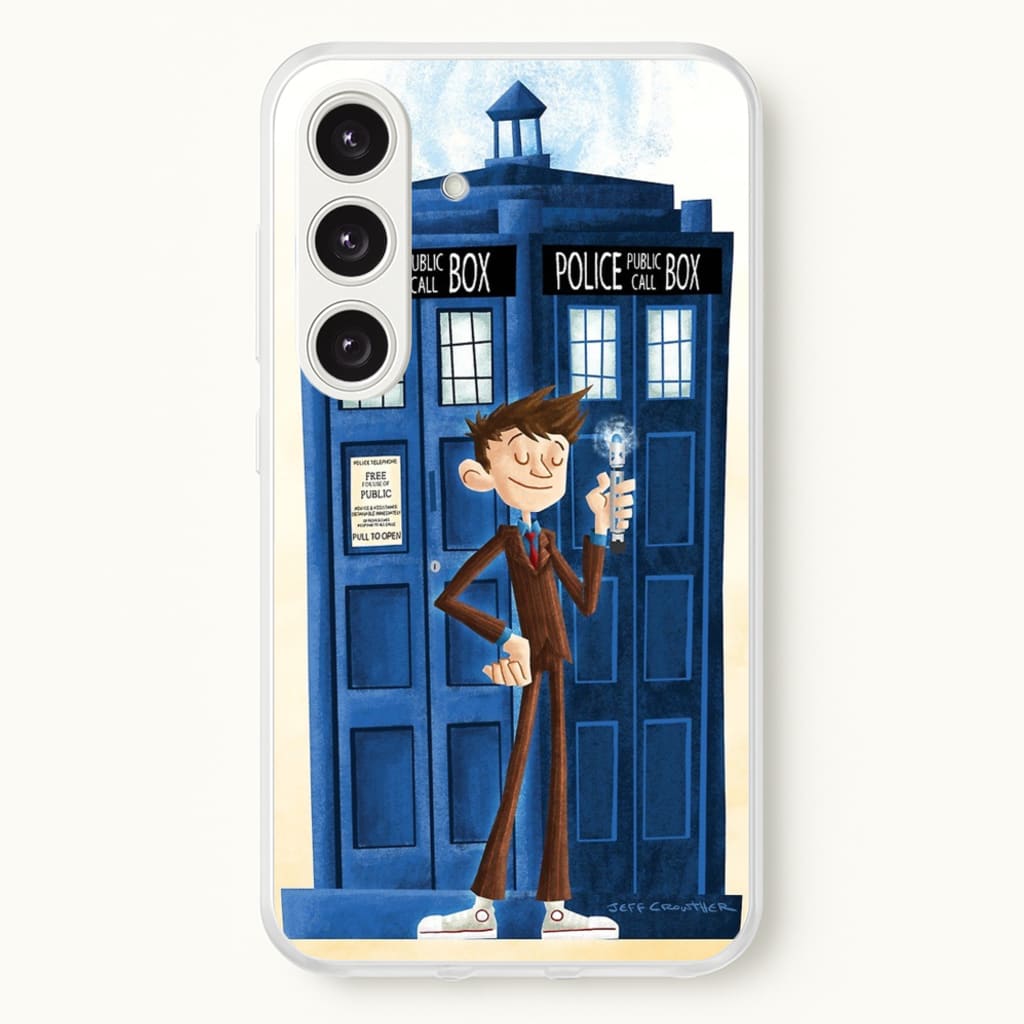 The Tenth Doctor - Doctor Who Phone Case for Galaxy S24