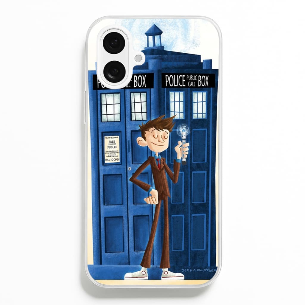 The Tenth Doctor - Doctor Who Phone Case for iPhone 16 Plus