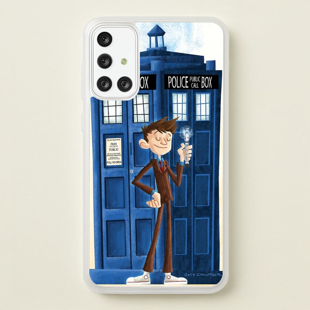 The Tenth Doctor - Doctor Who Phone Case for Galaxy A71