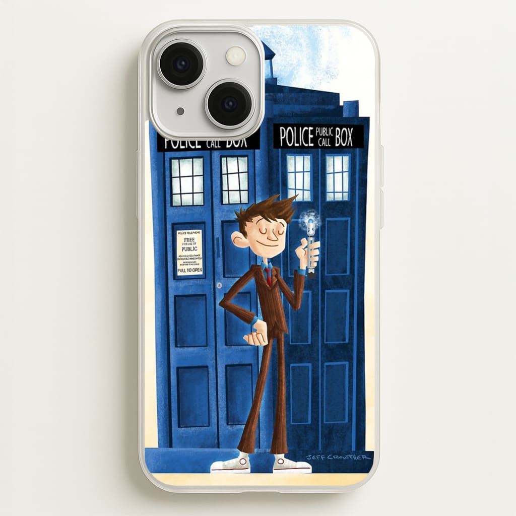 The Tenth Doctor - Doctor Who Phone Case for iPhone 13