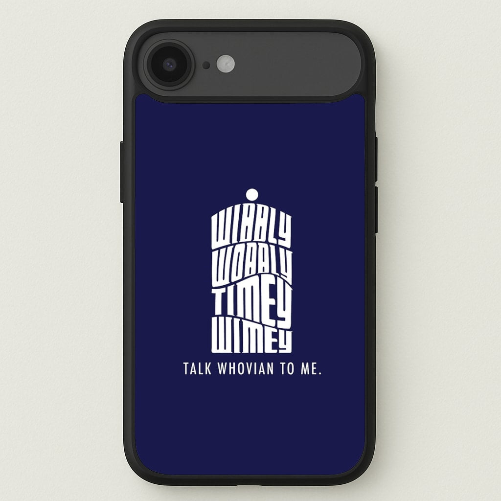 Talk Whovian To Me Phone Case for iPhone 17 Air