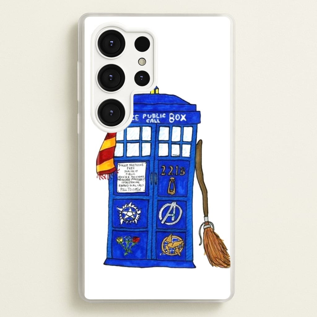 Multifandom Cartoon - Doctor Who Phone Case for Galaxy S25 Ultra