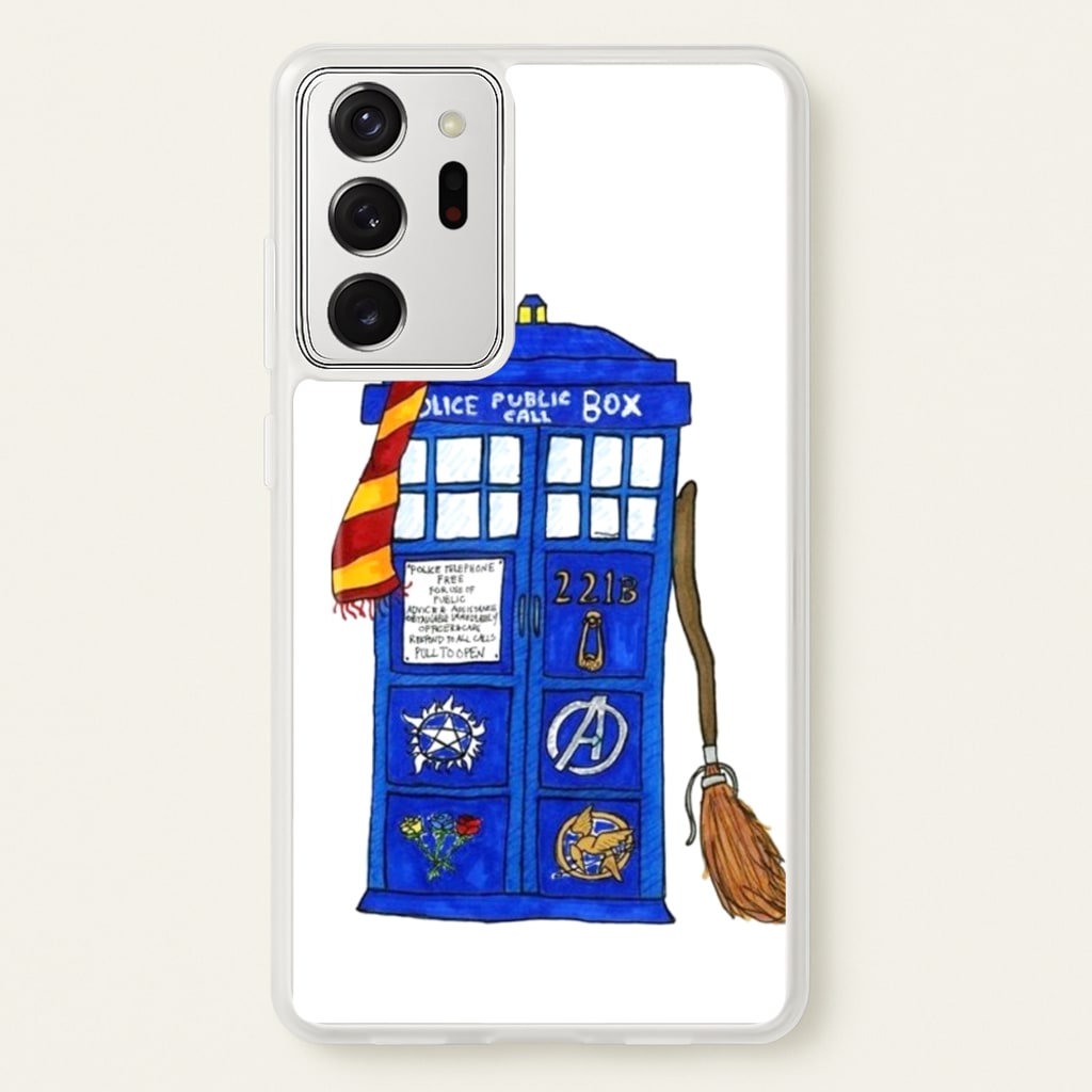 Multifandom Cartoon - Doctor Who Phone Case for Galaxy Note 20 Ultra