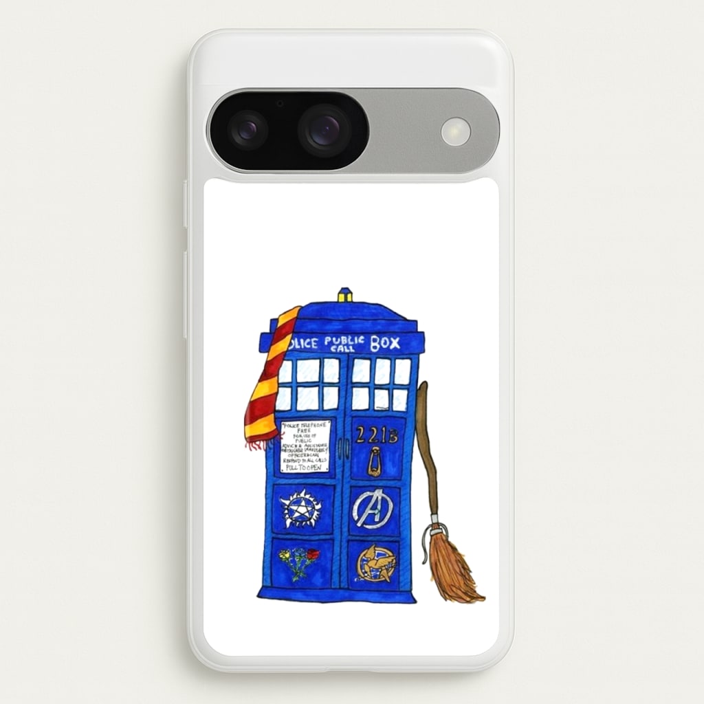 Multifandom Cartoon - Doctor Who Phone Case for Google Pixel 9 / 9 Pro