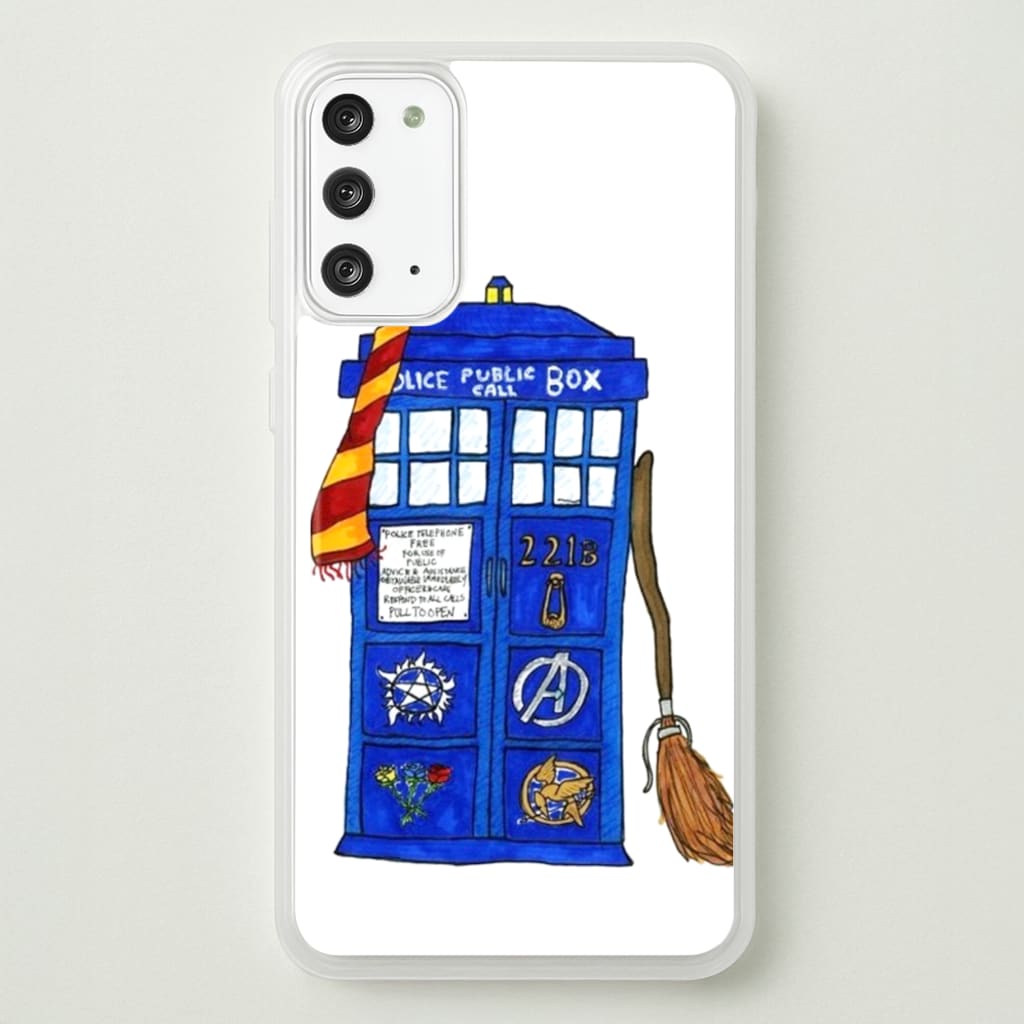 Multifandom Cartoon - Doctor Who Phone Case for Galaxy Note 20