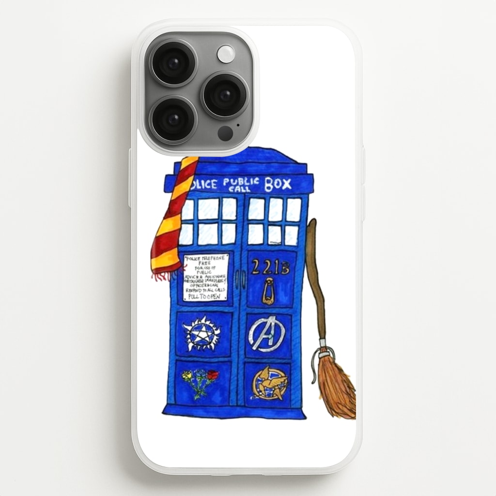Multifandom Cartoon - Doctor Who Phone Case for iPhone 13 Pro Max