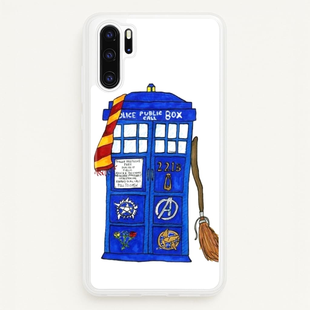 Multifandom Cartoon - Doctor Who Phone Case for Huawei P30 Pro
