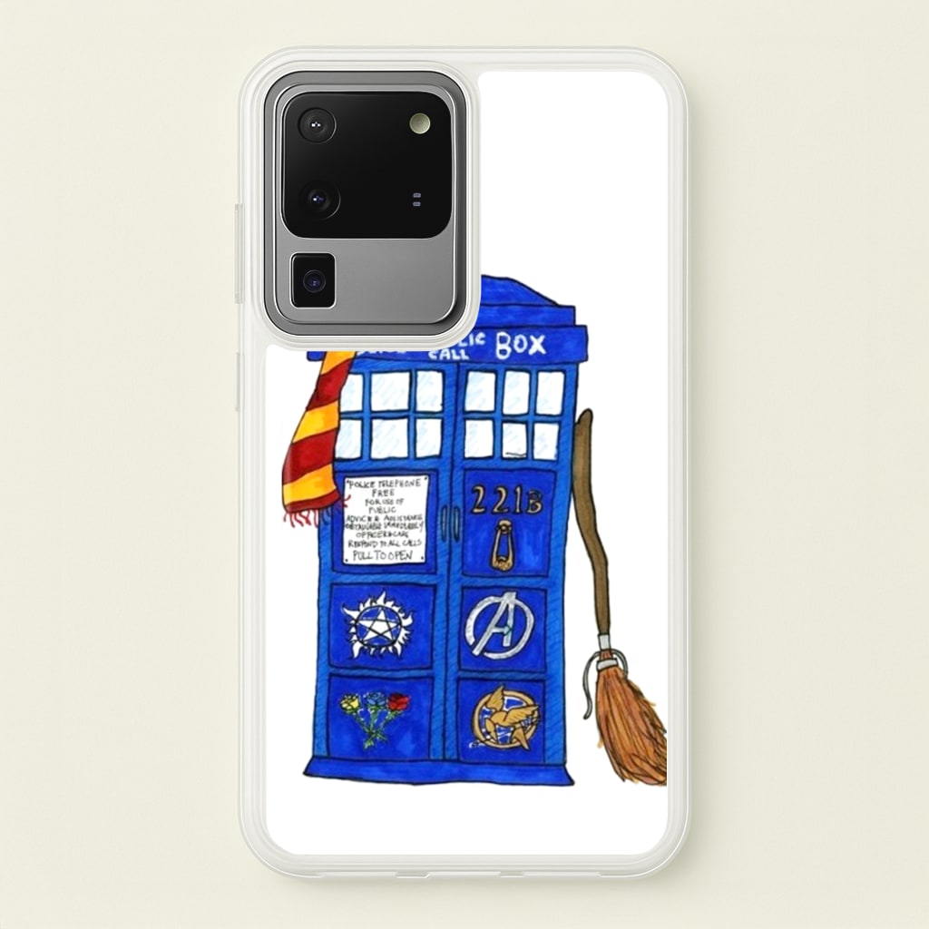Multifandom Cartoon - Doctor Who Phone Case for Galaxy S20 Ultra
