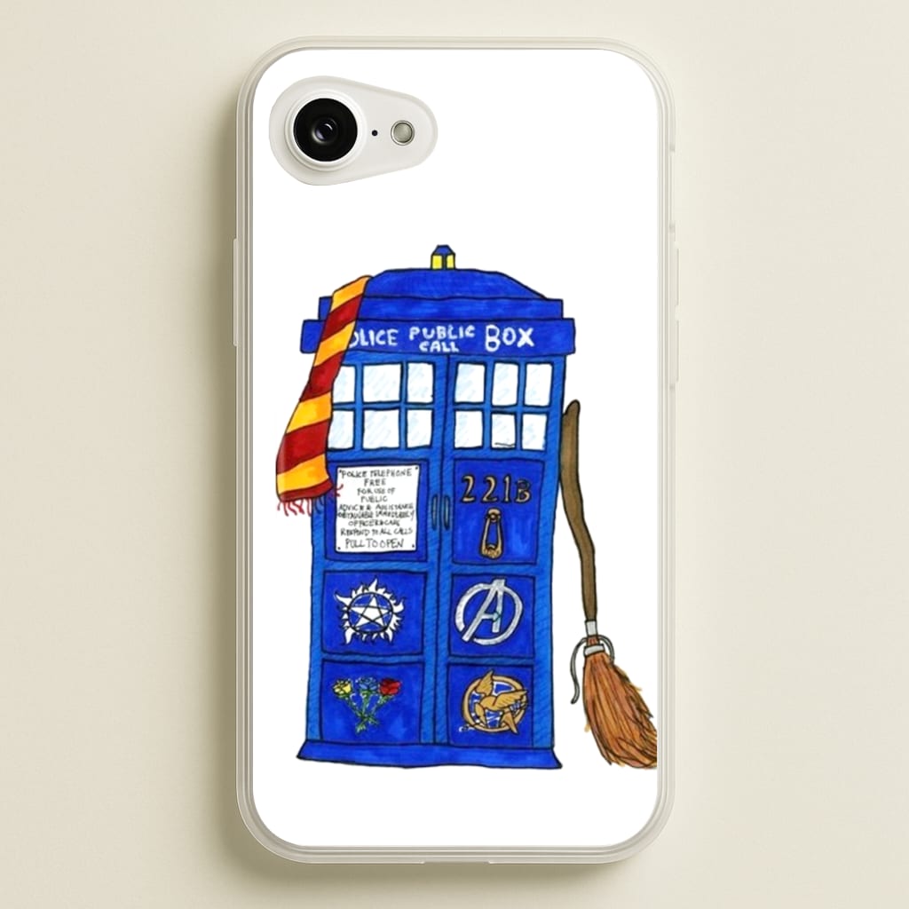 Multifandom Cartoon - Doctor Who Phone Case for iPhone 16e