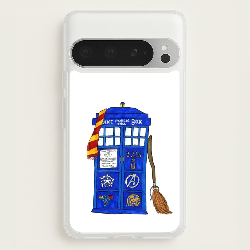 Multifandom Cartoon - Doctor Who Phone Case for Google Pixel 9 Pro XL