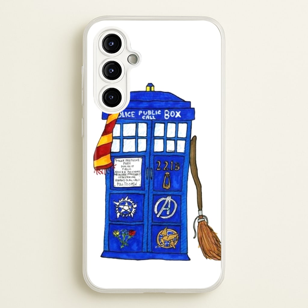 Multifandom Cartoon - Doctor Who Phone Case for Galaxy A54