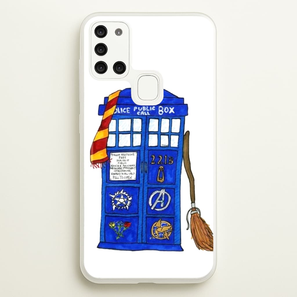 Multifandom Cartoon - Doctor Who Phone Case for Galaxy A21s