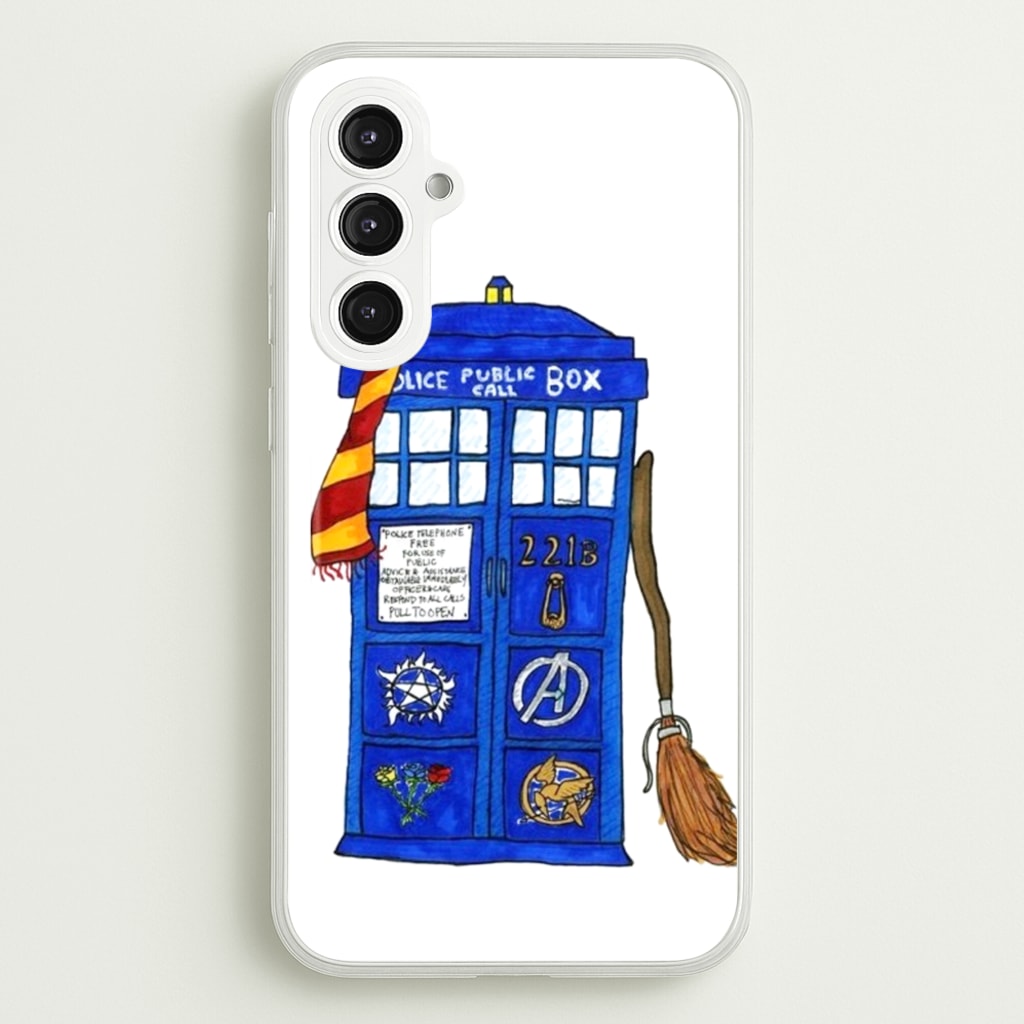 Multifandom Cartoon - Doctor Who Phone Case for Galaxy S23FE