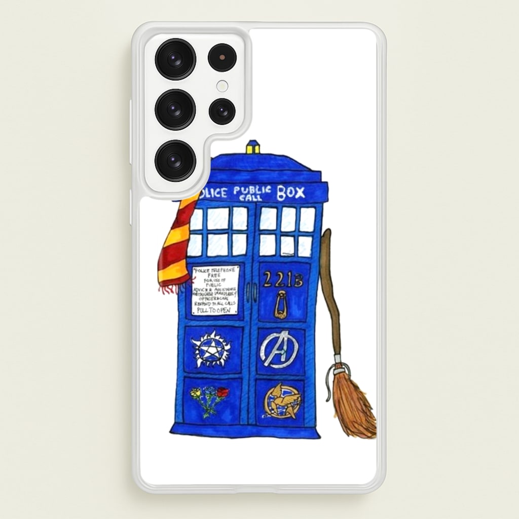 Multifandom Cartoon - Doctor Who Phone Case for Galaxy S22 Ultra